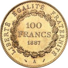 100 франков 1887 A  