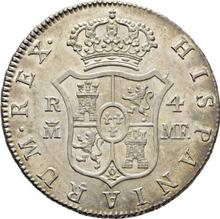 4 reales 1792 M MF 