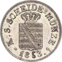 1/2 nuevo grosz 1853  F 