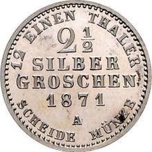 2 1/2 Silber Groschen 1871 A  
