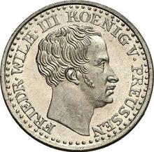 1 Silber Groschen 1840 D  