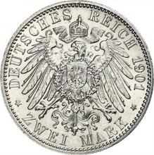 2 марки 1901 A   "Саксен-Альтенбург"
