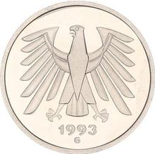 5 марок 1993 G  