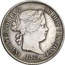 10 Centavos 1865   