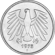 5 марок 1975 F  