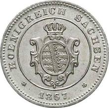 1 nuevo grosz 1867  B 