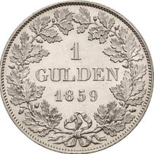 1 gulden 1859   