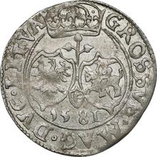 1 grosz 1581    "Lituania"
