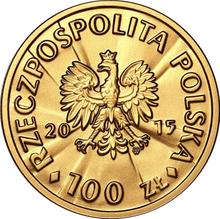 100 Zlotych 2015 MW   "Józef Piłsudski"