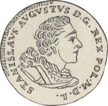 Трояк (3 гроша) 1765    (Пробный)