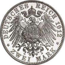 2 Mark 1912 J   "Hamburg"