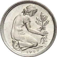 50 Pfennige 1949 D   "Bank deutscher Länder"