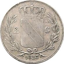 2 Gulden 1823   