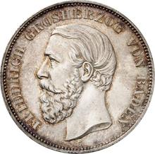5 марок 1875 G   "Баден"