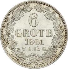 6 гротенов 1861   