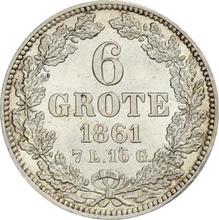 6 grote 1861   