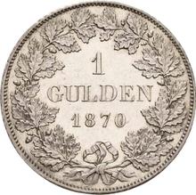 1 гульден 1870   