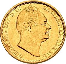 1/2 Pfund (Halb-Sovereign) 1834    "Kleiner Typ (18 mm)"