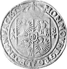 Орт (18 грошей) 1652  AT  "Прямой герб"