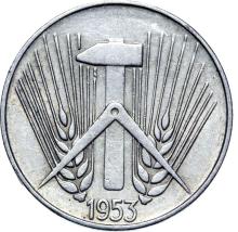 5 Pfennige 1953 E  