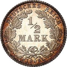 1/2 марки 1909 A  