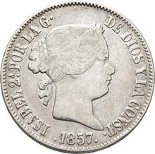 10 Reales 1857   
