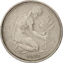 50 Pfennige 1971 F  