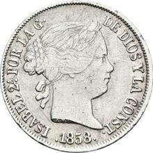 4 Reales 1858   
