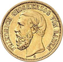 20 marcos 1872 G   "Baden"