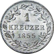 1 крейцер 1855   
