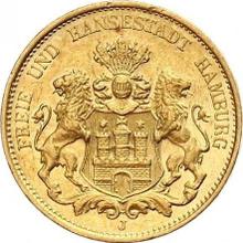 20 марок 1894 J   "Гамбург"