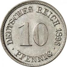 10 Pfennig 1896 D  