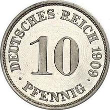 10 fenigów 1909 J  