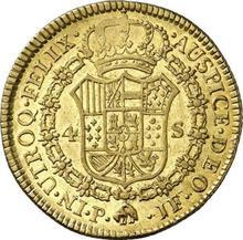 4 escudo 1793 P JF 