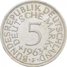 5 марок 1963 F  