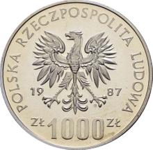 1000 Zlotych 1987 MW  JD "Wratislavia" (Probe)