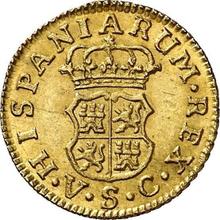 Medio escudo 1767 S VC 