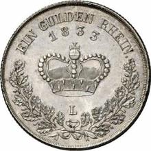 1 gulden 1833  L 
