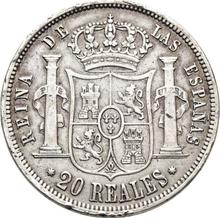 20 Reales 1850   
