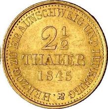 2 1/2 Thaler 1845  B 
