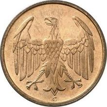 4 Reichspfennig 1932 G  