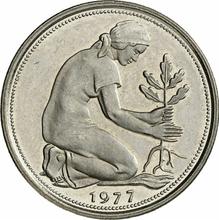 50 fenigów 1977 J  