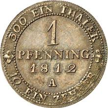 1 Pfennig 1812 A   (Probe)