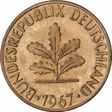 2 Pfennig 1967 G  