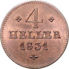 4 геллера 1831   