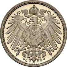 5 Pfennige 1902 G  