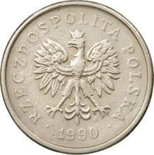 1 złoty 1990 MW  