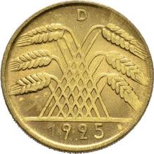 10 Reichspfennigs 1925 D  