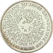 10 Mark 1999 D   "Grundgesetzes"
