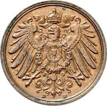 2 Pfennig 1904 D  